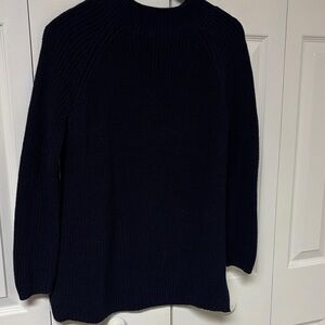 Talbots Navy Women's Turtleneck Sweater